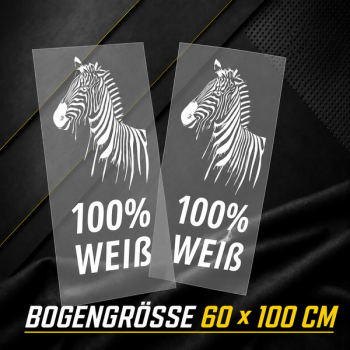 DTF Transfer 100% Weiß - 1 Lfm 60x100cm