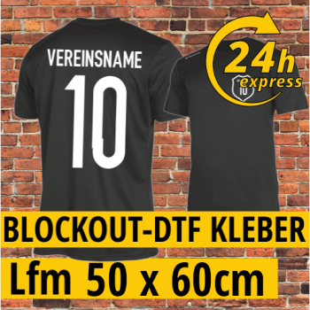 DTF-Transfer Blockout Express24h - LAUFMETER 500 x 600 mm