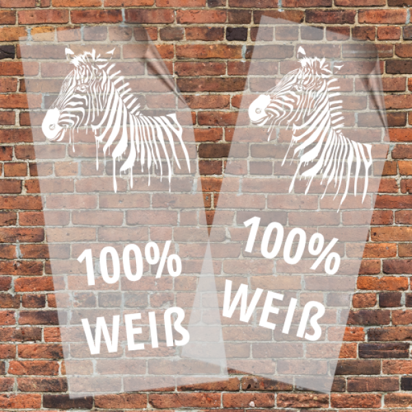 DTF Transfer 100% Weiß - 1 Lfm 54x100cm