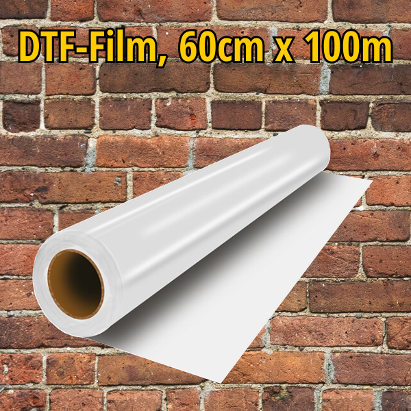 DTF-Film auf Rolle, 60cm x 100m (Hotpeel)