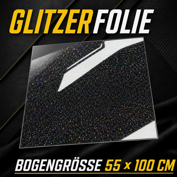 DTF-Glitzerfolie Transfer 1 Lfm - 55x100cm